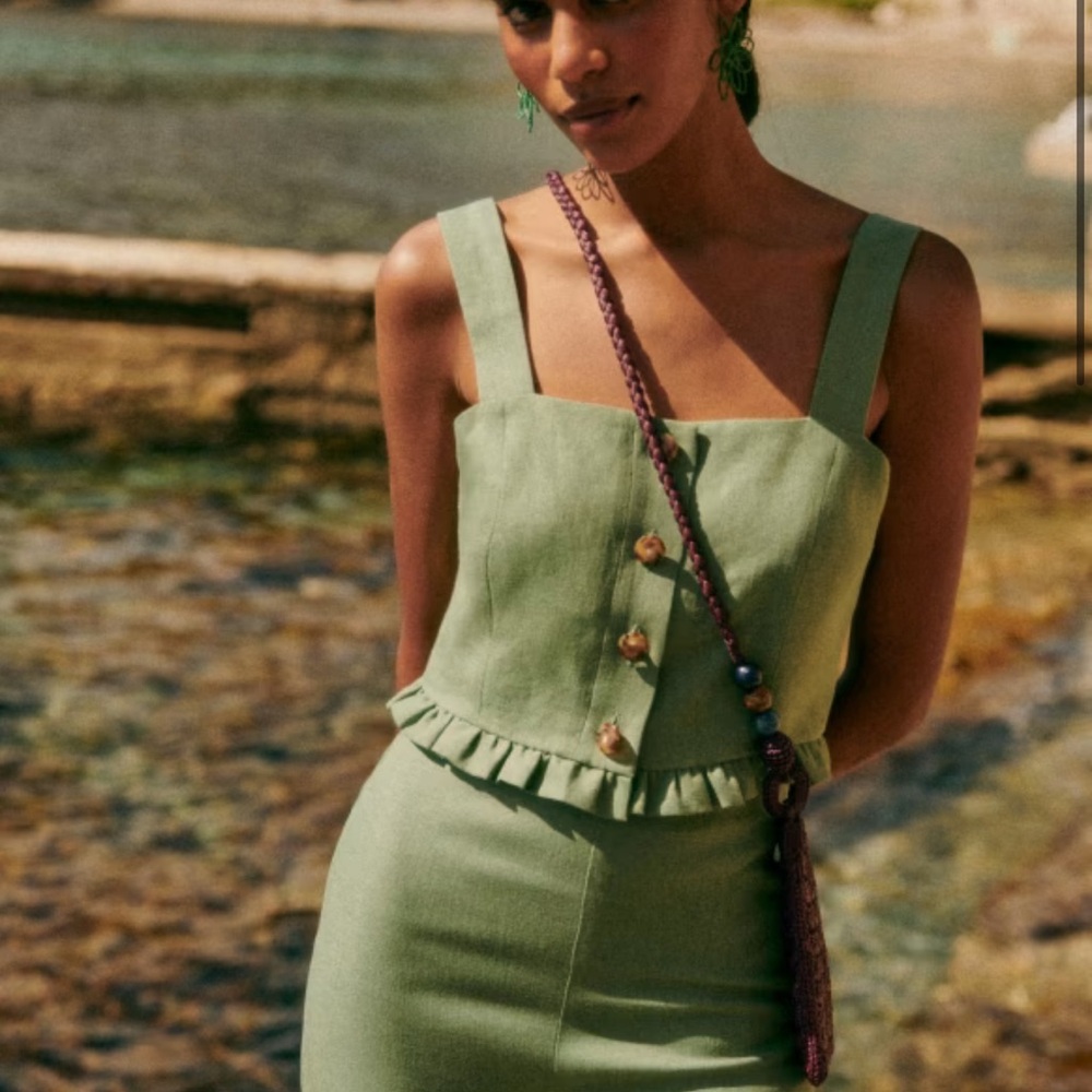 Sezane heidi blouse